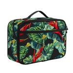 Banana Leaf Hawaiian Pattern Print Portable Lunch Bag
