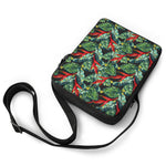 Banana Leaf Hawaiian Pattern Print Rectangular Crossbody Bag