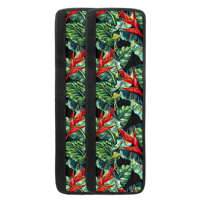 Banana Leaf Hawaiian Pattern Print Refrigerator Handle Covers