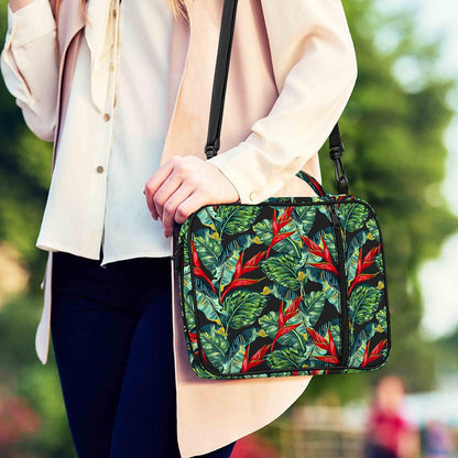 Banana Leaf Hawaiian Pattern Print Shoulder Strap Bible Bag