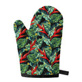 Banana Leaf Hawaiian Pattern Print Single Oven Mitt