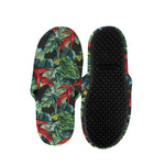 Banana Leaf Hawaiian Pattern Print Slippers