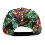 Banana Leaf Hawaiian Pattern Print Snapback Cap