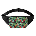 Banana Leaf Hawaiian Pattern Print Waist Bag