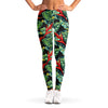 Banana Leaf Hawaiian Pattern Print Women's Leggings