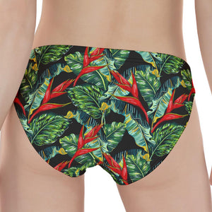 Banana Leaf Hawaiian Pattern Print Women's Panties