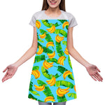 Banana Leaf Pattern Print Adjustable Apron
