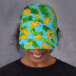 Banana Leaf Pattern Print Baseball Cap