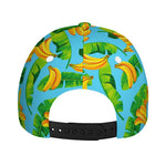 Banana Leaf Pattern Print Baseball Cap