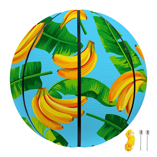 Banana Leaf Pattern Print Basketball