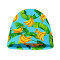 Banana Leaf Pattern Print Beanie