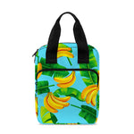 Banana Leaf Pattern Print Bible Tote Bag