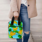 Banana Leaf Pattern Print Bible Tote Bag