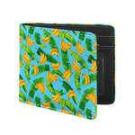Banana Leaf Pattern Print Bifold Wallet