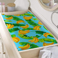 Banana Leaf Pattern Print Changing Pad Cover