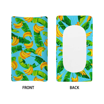 Banana Leaf Pattern Print Changing Pad Cover