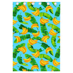 Banana Leaf Pattern Print Curtain