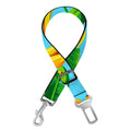 Banana Leaf Pattern Print Dog Seat Belt