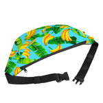Banana Leaf Pattern Print Fanny Pack