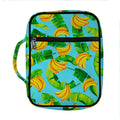 Banana Leaf Pattern Print Front Pocket Bible Bag