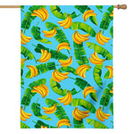 Banana Leaf Pattern Print House Flag