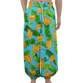 Banana Leaf Pattern Print Lantern Pants