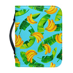 Banana Leaf Pattern Print Leather Bible Cover
