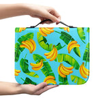 Banana Leaf Pattern Print Leather Bible Cover