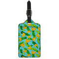 Banana Leaf Pattern Print Luggage Tag