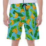 Banana Leaf Pattern Print Men's Beach Shorts