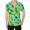 Banana Leaf Pattern Print Men's Shirt