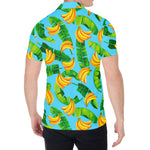 Banana Leaf Pattern Print Men's Shirt