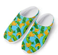 Banana Leaf Pattern Print Mesh Casual Shoes
