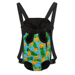 Banana Leaf Pattern Print Pet Carrier Backpack