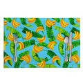 Banana Leaf Pattern Print Placemat