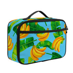 Banana Leaf Pattern Print Portable Lunch Bag