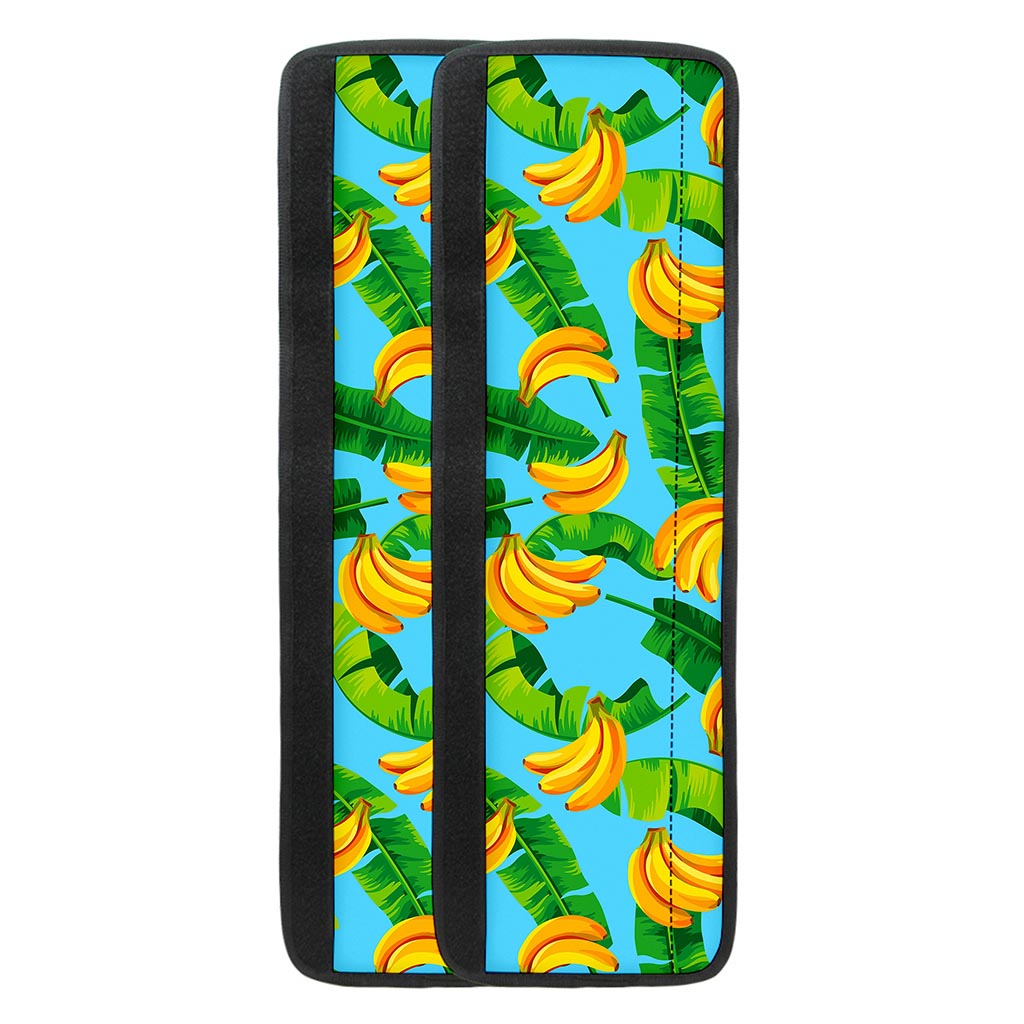 Banana Leaf Pattern Print Refrigerator Handle Covers