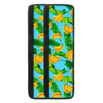 Banana Leaf Pattern Print Refrigerator Handle Covers