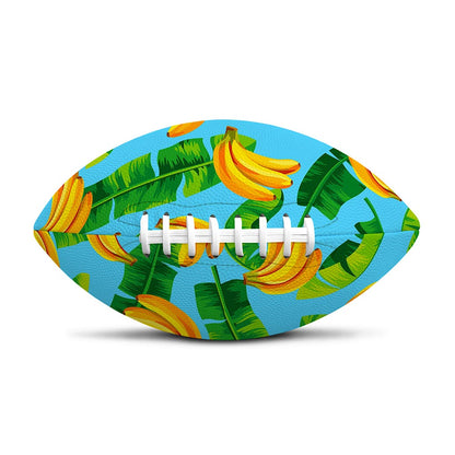 Banana Leaf Pattern Print Rugby Ball