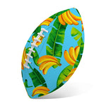 Banana Leaf Pattern Print Rugby Ball