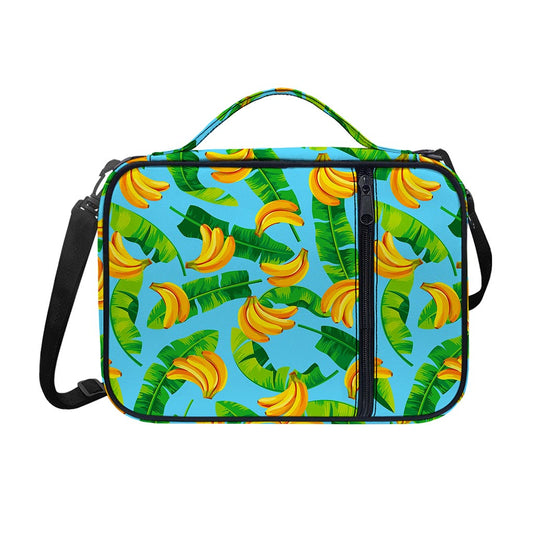 Banana Leaf Pattern Print Shoulder Strap Bible Bag