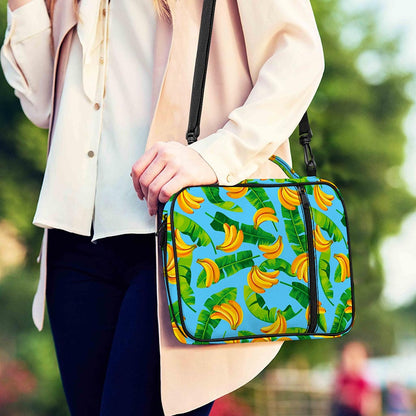 Banana Leaf Pattern Print Shoulder Strap Bible Bag