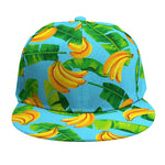 Banana Leaf Pattern Print Snapback Cap