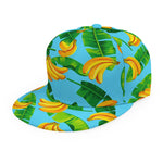 Banana Leaf Pattern Print Snapback Cap