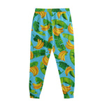 Banana Leaf Pattern Print Sweatpants