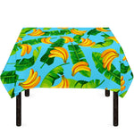 Banana Leaf Pattern Print Tablecloth