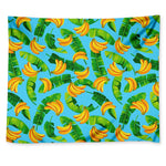 Banana Leaf Pattern Print Tapestry