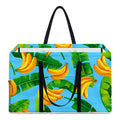 Banana Leaf Pattern Print Utility Tote Bag