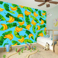 Banana Leaf Pattern Print Wall Sticker