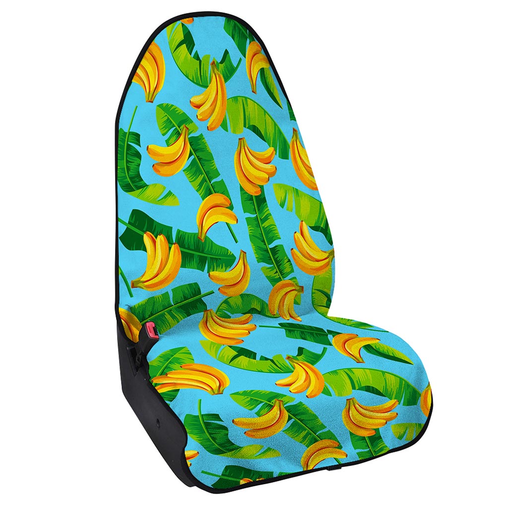 Banana Leaf Pattern Print Waterproof Car Seat Cover
